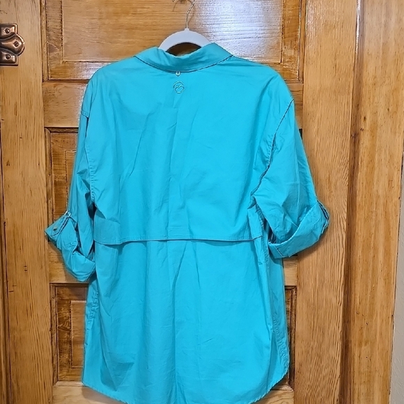 Magellan Outdoors Blue Fishing/ Outdoors Shirt M - Picture 4 of 6